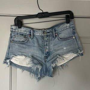 Free people loving good vibrations cutoffs